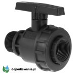 Zawór GW/GZ | PN10 | 3mf | Kulka PVC | Rozmiary: 3/4"- 2"
