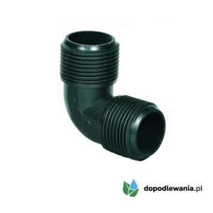Kolano PP gwint zewnętrzny | Różne rozmiary |