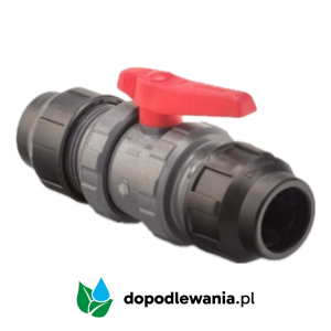 Zawór | PE x PE (Rura x Rura) | PN10 | Plastic Alfa| Rozmiary: 50mm; 63mm; 110mm