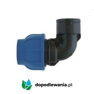 KOLANO GWINT | PLASTIC ALFA |∅110mm X 4" | PN16 | Gwint Wewnętrzny