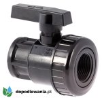 Zawór GW/GW | PN10 | 3ff | Kulka PVC | Rozmiary: 3/4"- 2"